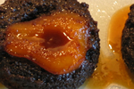 Sticky toffee pear gingerbread pudding